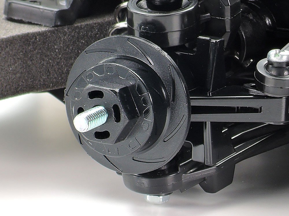 a close up of a black object